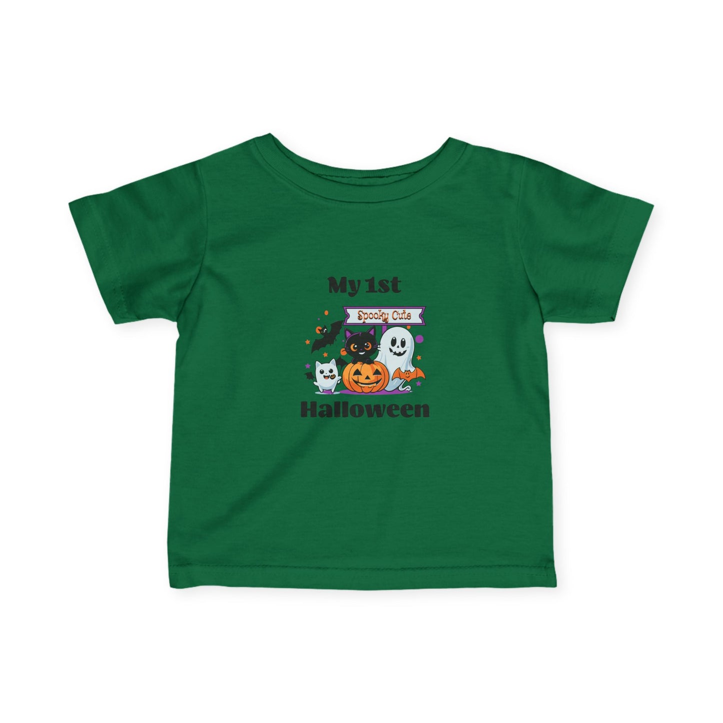 Halloween Baby Tee, Infant & Toddler Shirt, Cute Spooky Season Outfit, My 1st Halloween Shirt, Baby's First Halloween Top, Halloween Costume