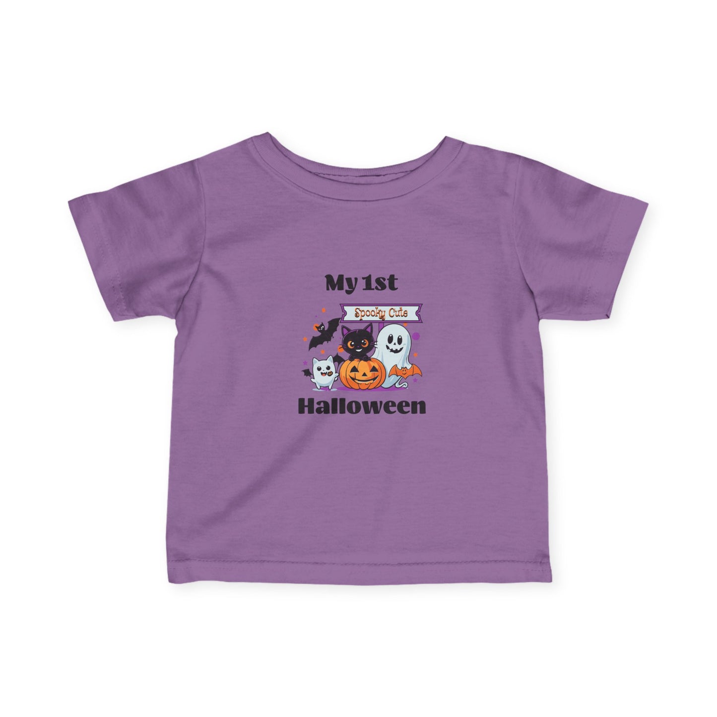 Halloween Baby Tee, Infant & Toddler Shirt, Cute Spooky Season Outfit, My 1st Halloween Shirt, Baby's First Halloween Top, Halloween Costume
