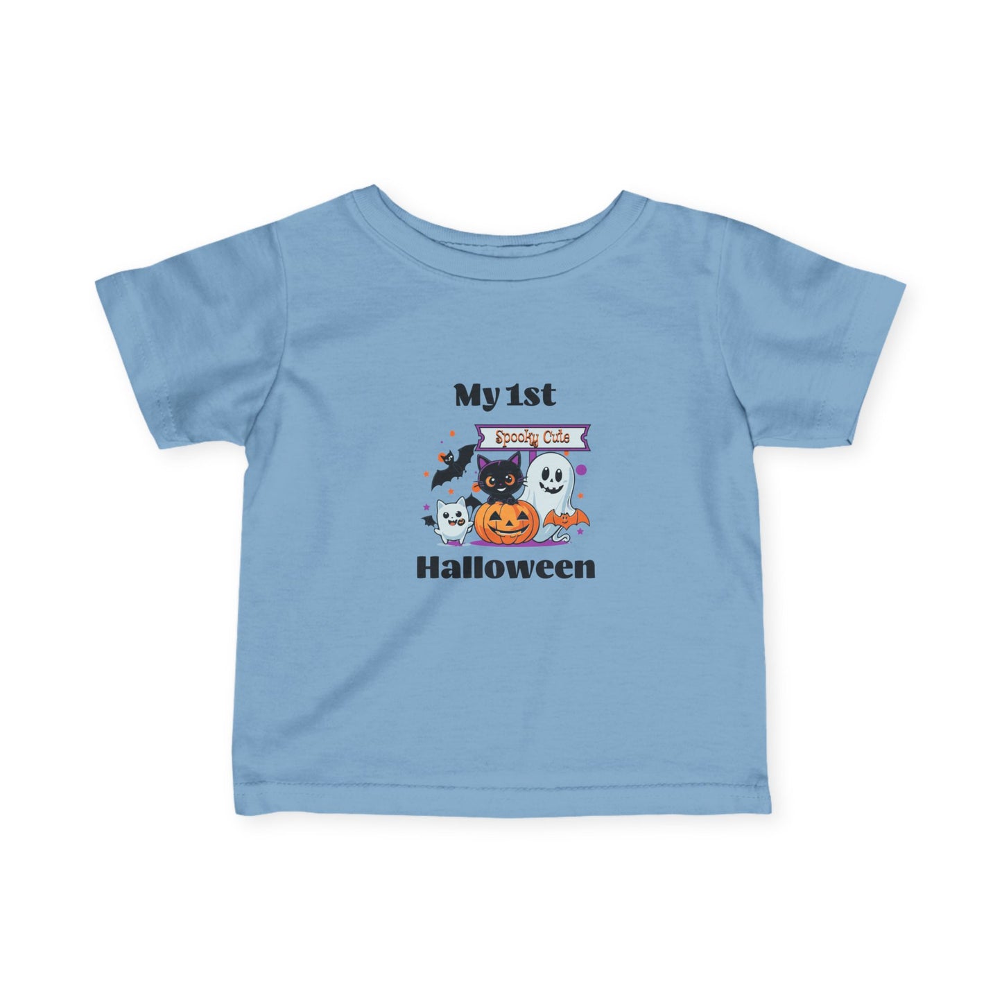 Halloween Baby Tee, Infant & Toddler Shirt, Cute Spooky Season Outfit, My 1st Halloween Shirt, Baby's First Halloween Top, Halloween Costume