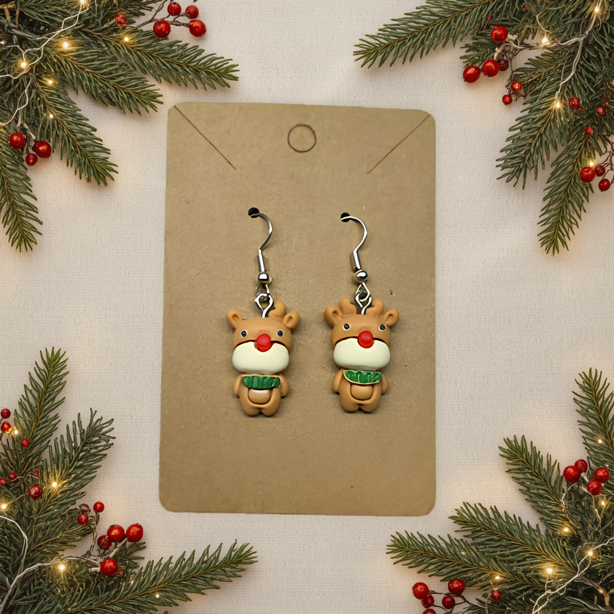 Christmas Dangle Earrings – 12 Festive Holiday Designs