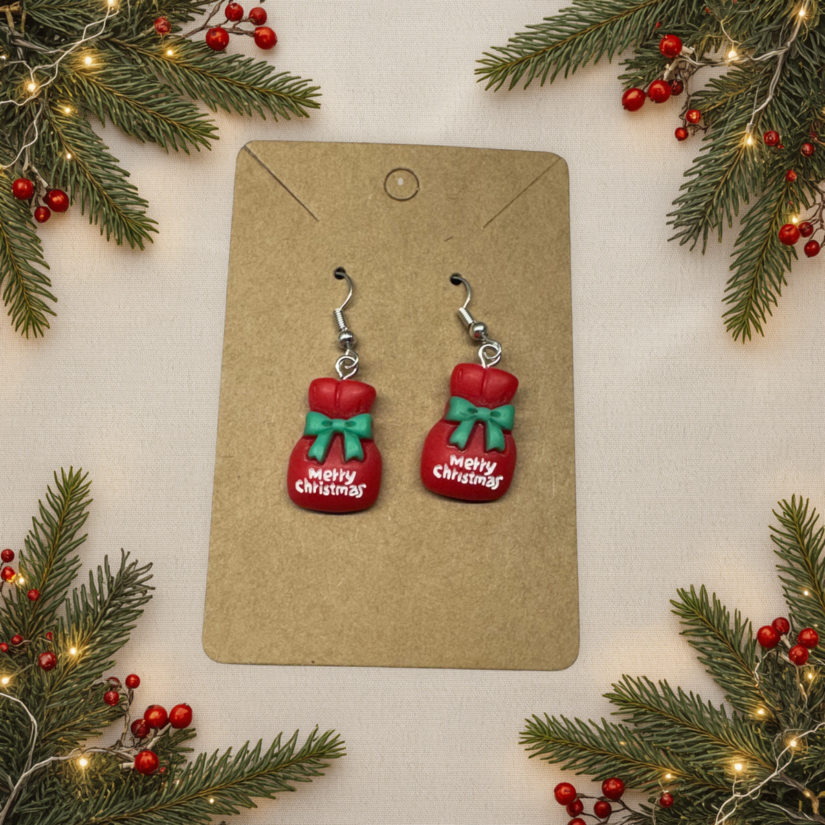 Christmas Dangle Earrings – 12 Festive Holiday Designs