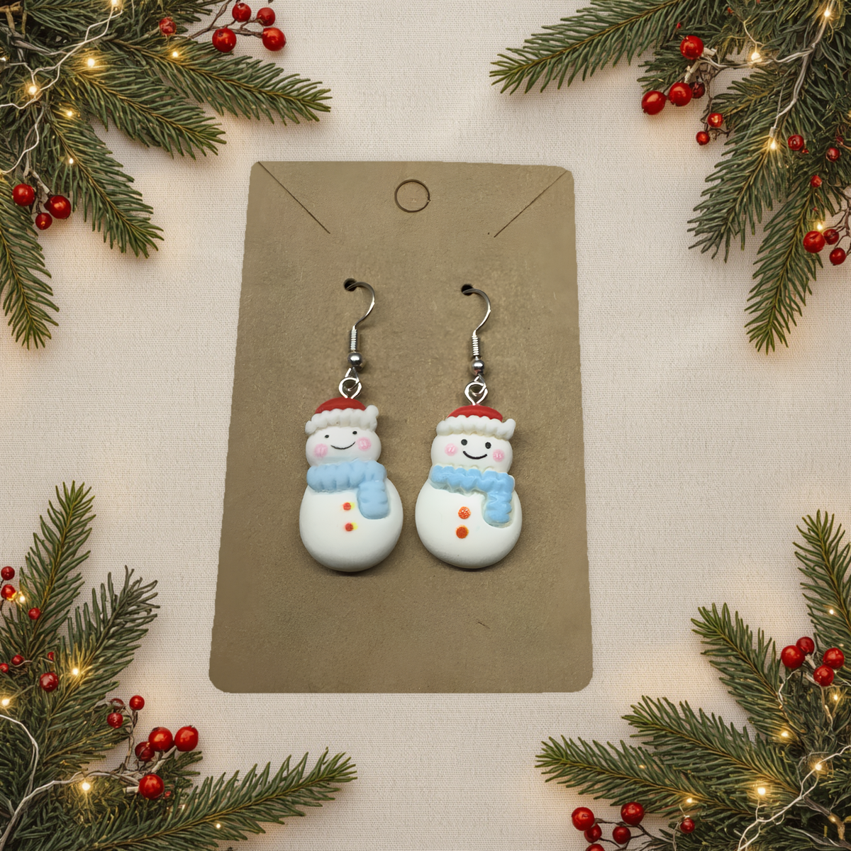 Christmas Dangle Earrings – 12 Festive Holiday Designs