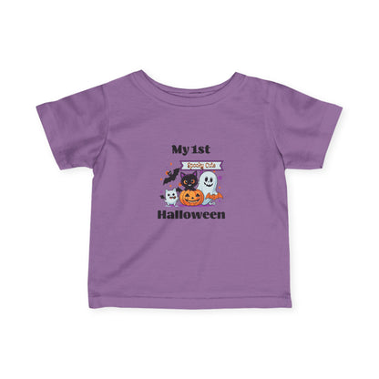 Halloween Baby Tee, Infant & Toddler Shirt, Cute Spooky Season Outfit, My 1st Halloween Shirt, Baby's First Halloween Top, Halloween Costume