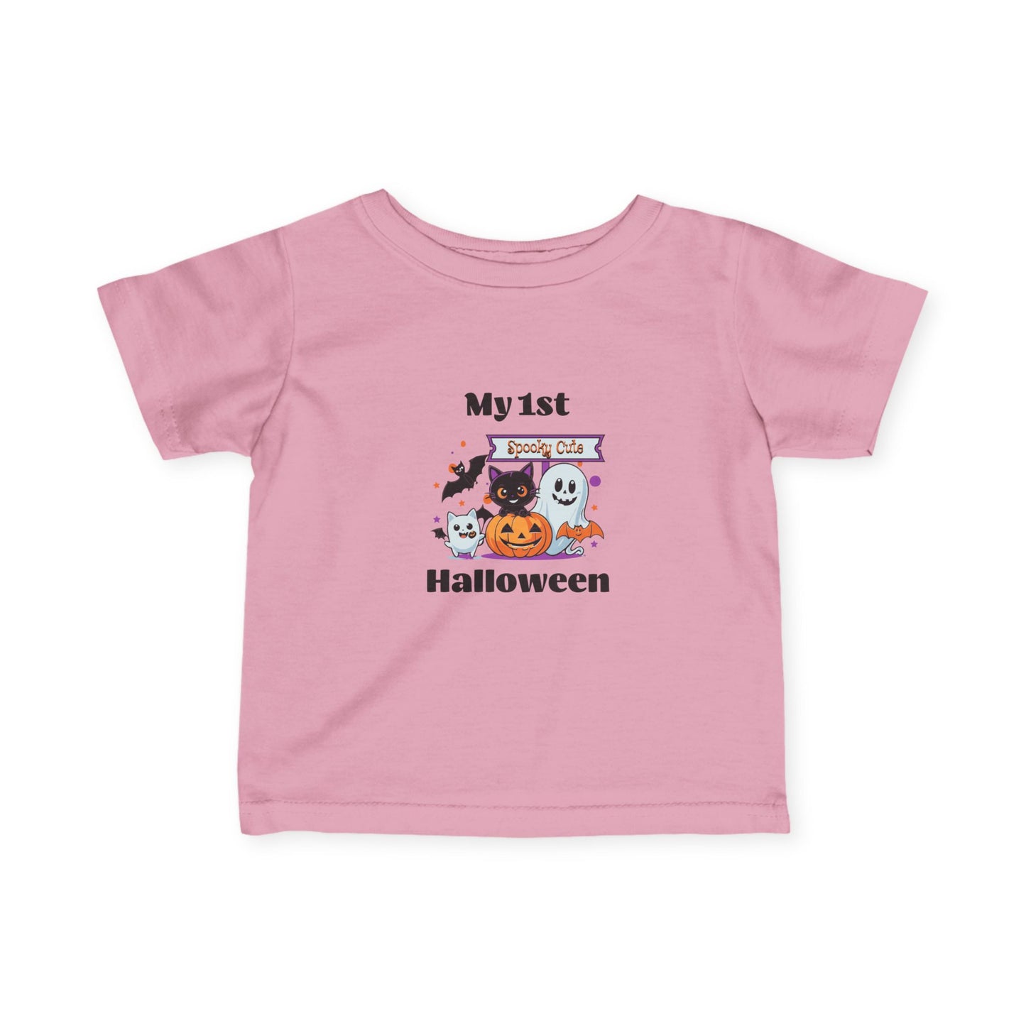 Halloween Baby Tee, Infant & Toddler Shirt, Cute Spooky Season Outfit, My 1st Halloween Shirt, Baby's First Halloween Top, Halloween Costume