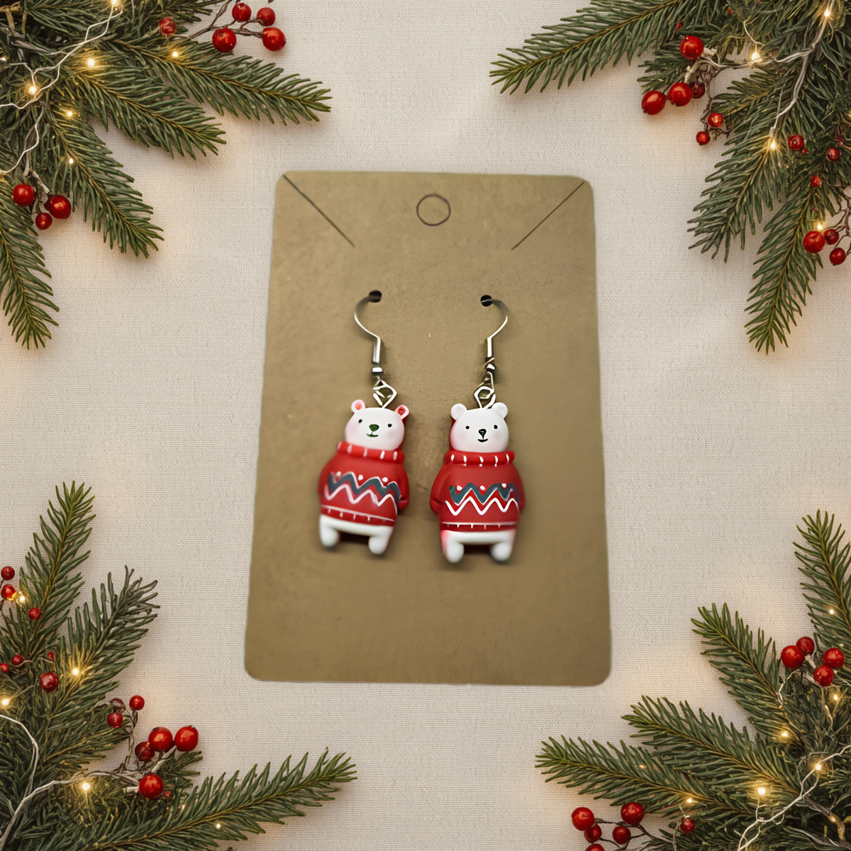 Christmas Dangle Earrings – 12 Festive Holiday Designs