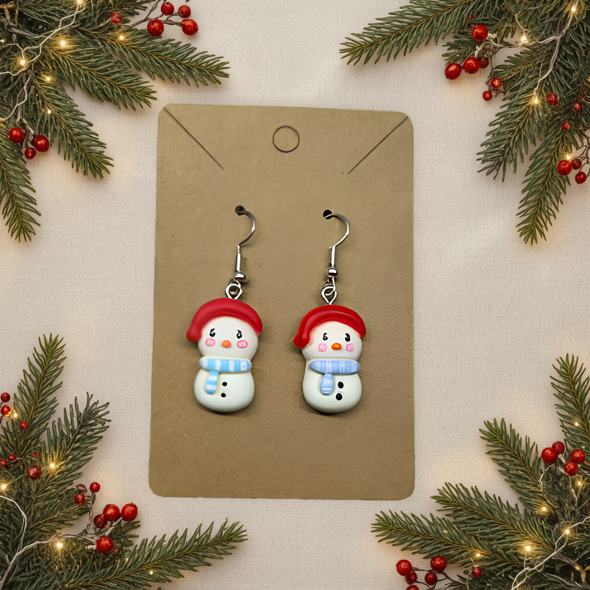 Christmas Dangle Earrings – 12 Festive Holiday Designs
