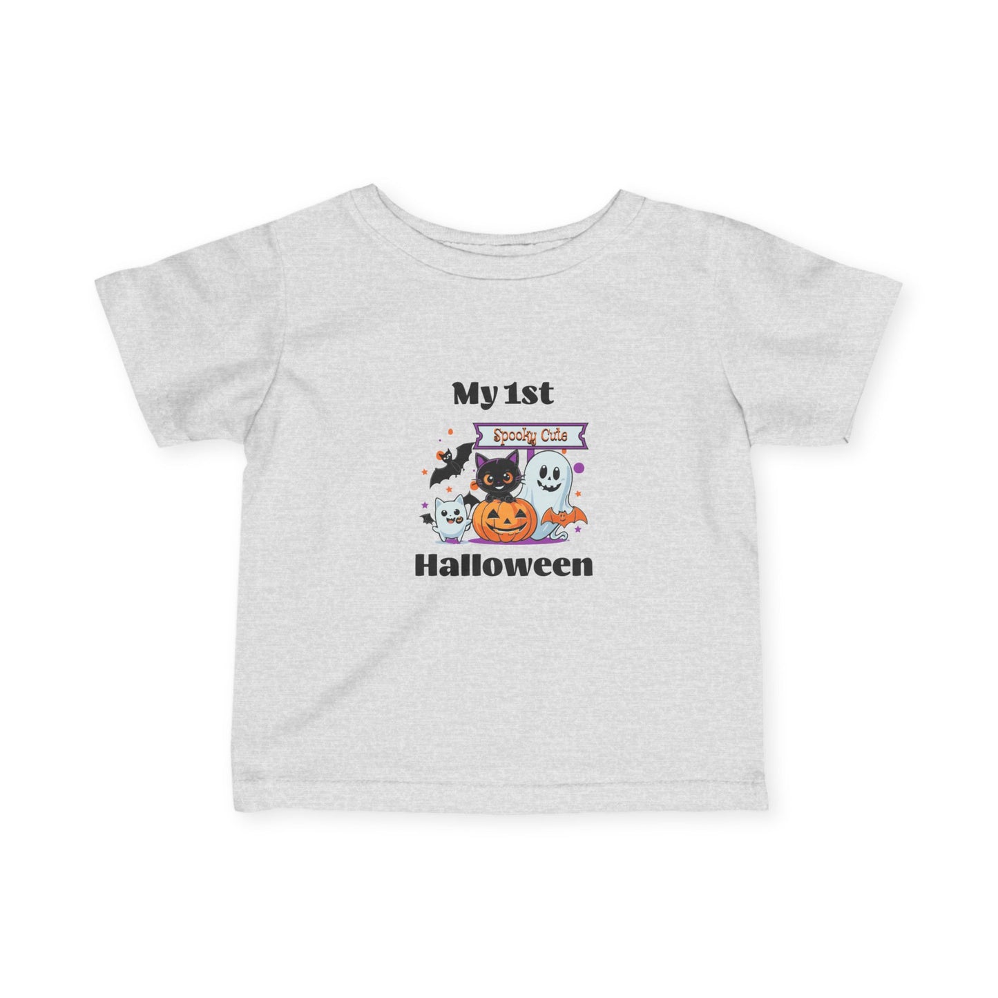 Halloween Baby Tee, Infant & Toddler Shirt, Cute Spooky Season Outfit, My 1st Halloween Shirt, Baby's First Halloween Top, Halloween Costume