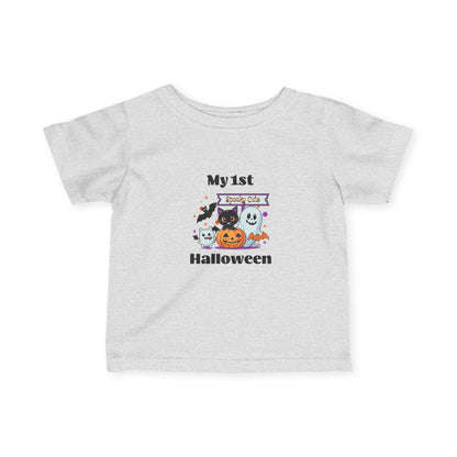 Halloween Baby Tee, Infant & Toddler Shirt, Cute Spooky Season Outfit, My 1st Halloween Shirt, Baby's First Halloween Top, Halloween Costume