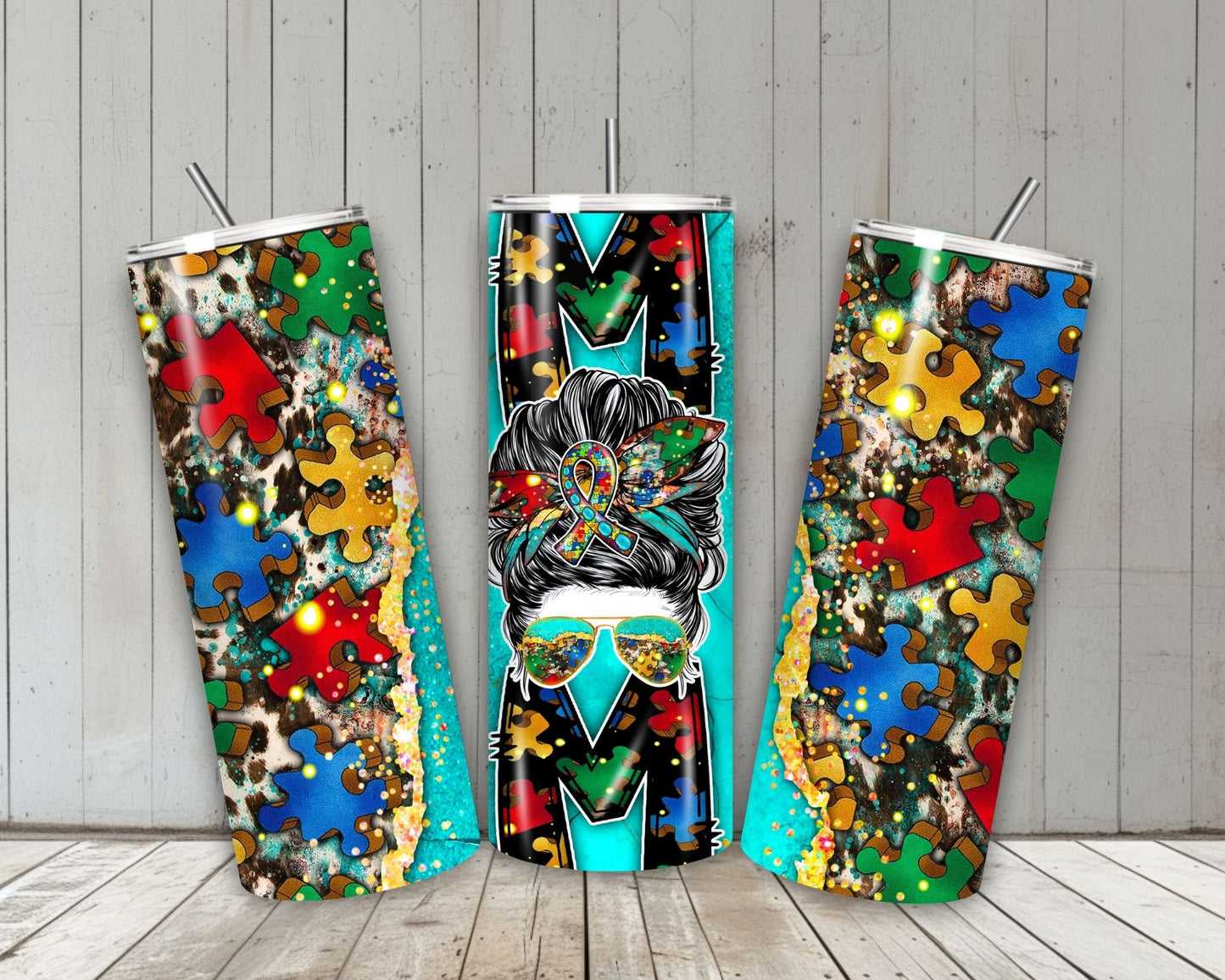 Mom's for Autism- 20 OZ
